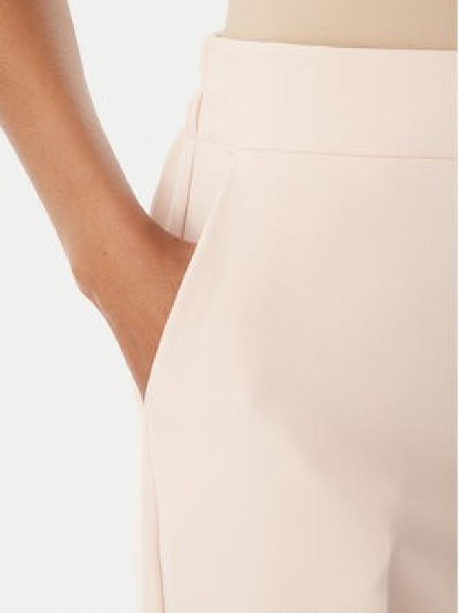 Maryley Spodnie materiałowe 26EB616/43PY Różowy jasny Regular Fit