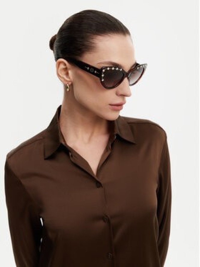 Guess Okulary przeciwsłoneczne GU00163 Brązowy