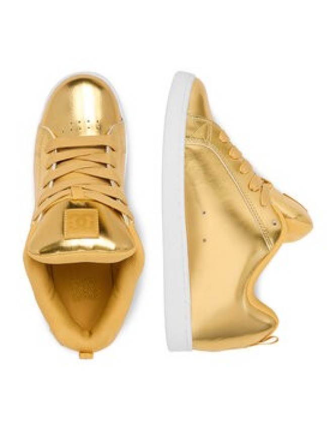 DC Shoes Sneakersy EO-COURT GRAFFIK DC01662116 Złoty