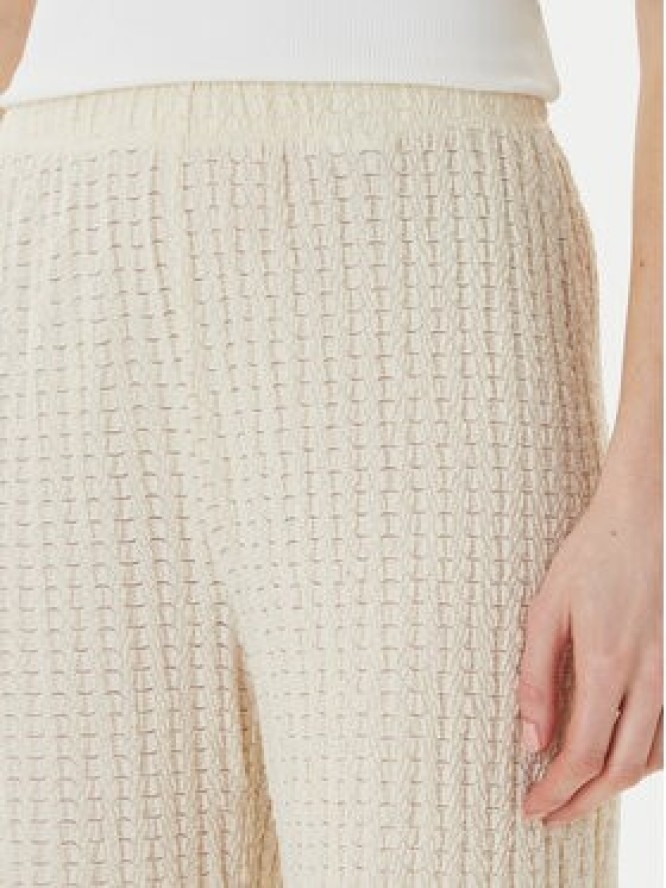 ONLY Spodnie materiałowe Ella 15368471 Beżowy Wide Leg