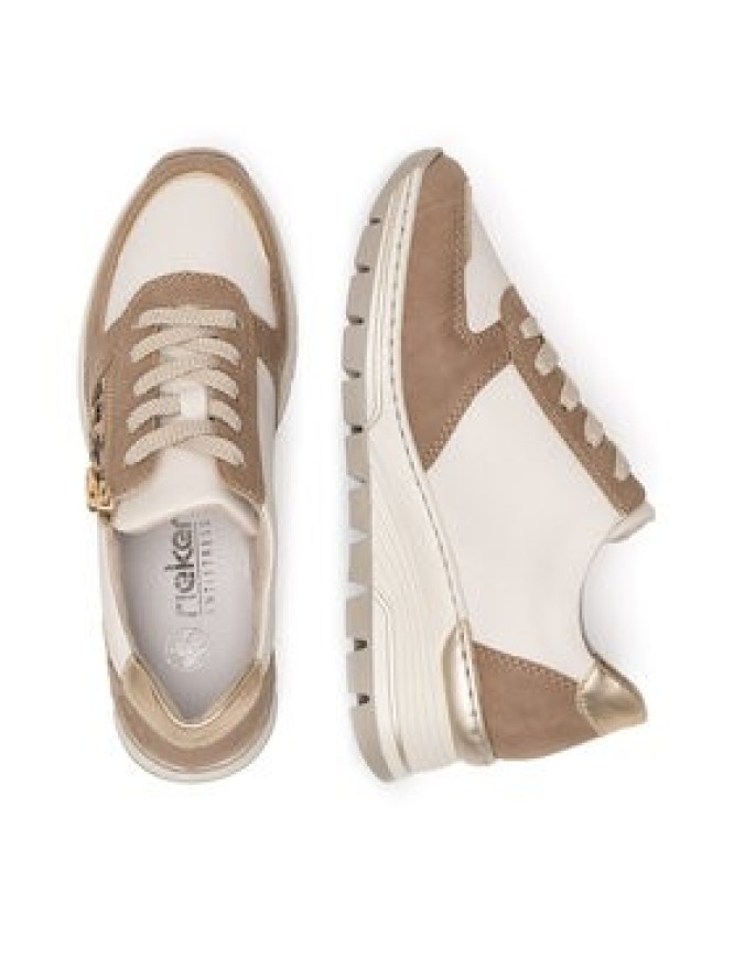 Rieker Sneakersy N8308-64 Beżowy