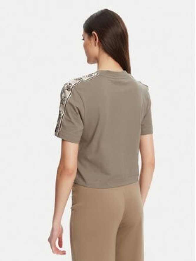 Guess T-Shirt V3RI08 I3Z14 Brązowy Regular Fit