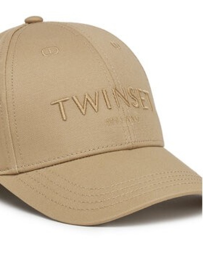 TWINSET Czapka z daszkiem 251TA4280 Beżowy