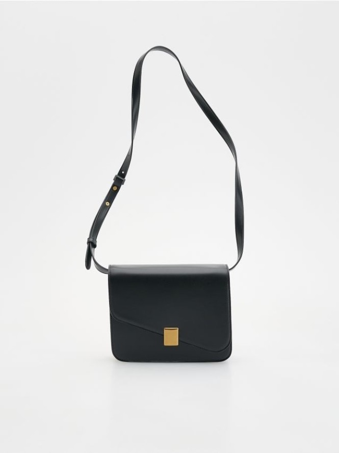 Torebka listonoszka - czarny