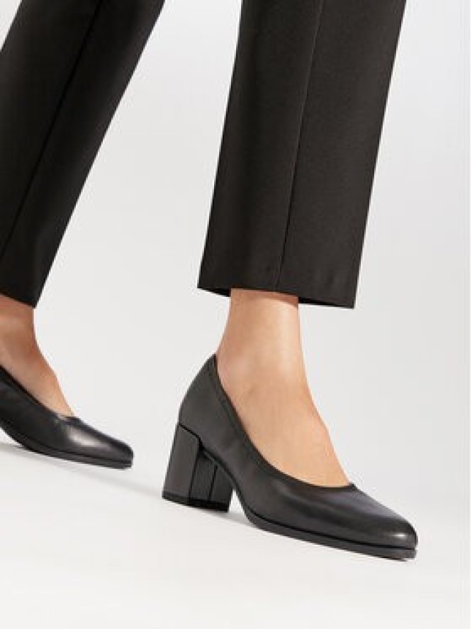 Clarks Czółenka Freva 55 Court 261709644 Czarny