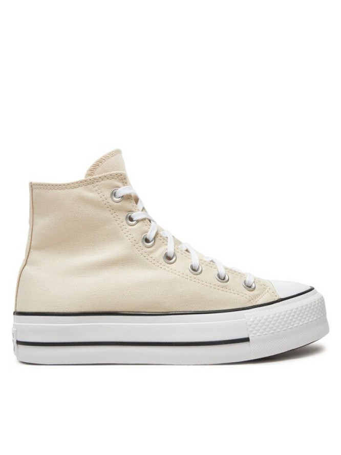 Converse Trampki Chuck Taylor All Star Lift Platform HI A08214C Beżowy