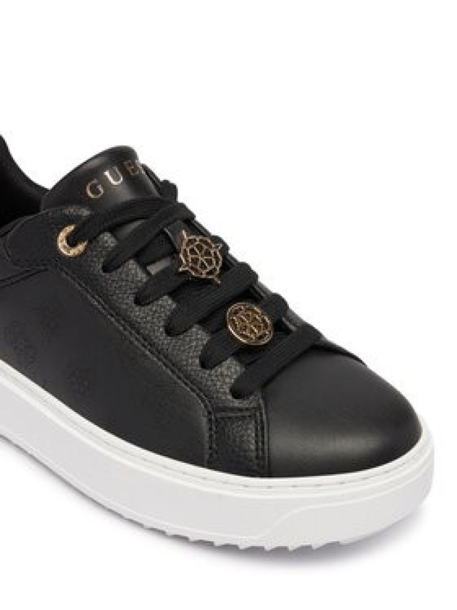 Guess Sneakersy FLFDUE ELE12 Czarny