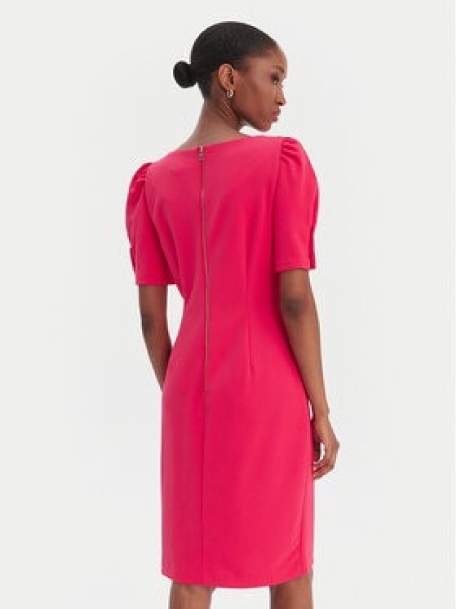 DKNY Sukienka koktajlowa DD6A1666 Czerwony Slim Fit