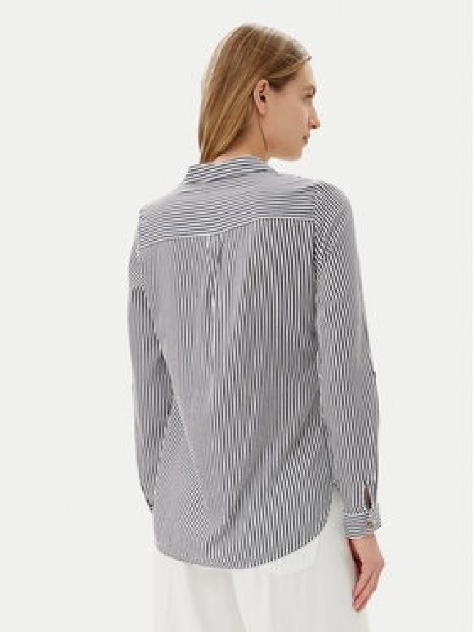 Vero Moda Koszula Bumpy 10275283 Granatowy Regular Fit