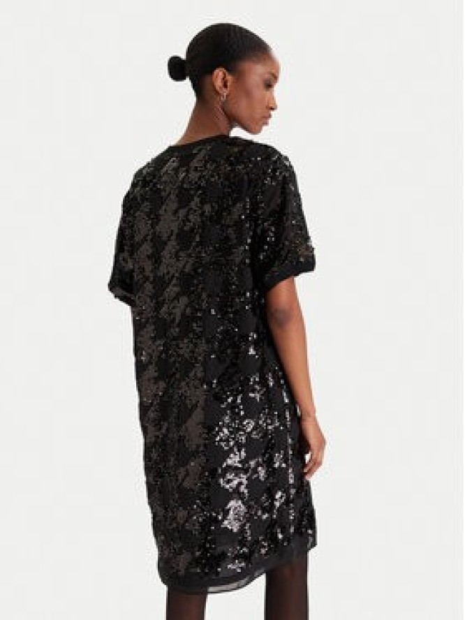 DKNY Sukienka koktajlowa DD54AN74 Czarny Regular Fit