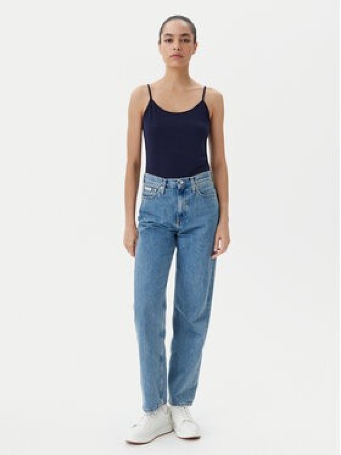 Gap Top 701570-04 Granatowy Slim Fit