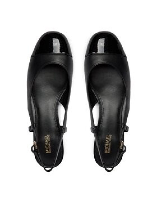 MICHAEL Michael Kors Baleriny Perla Flex Sling Flat 40R4PLFP1L Czarny