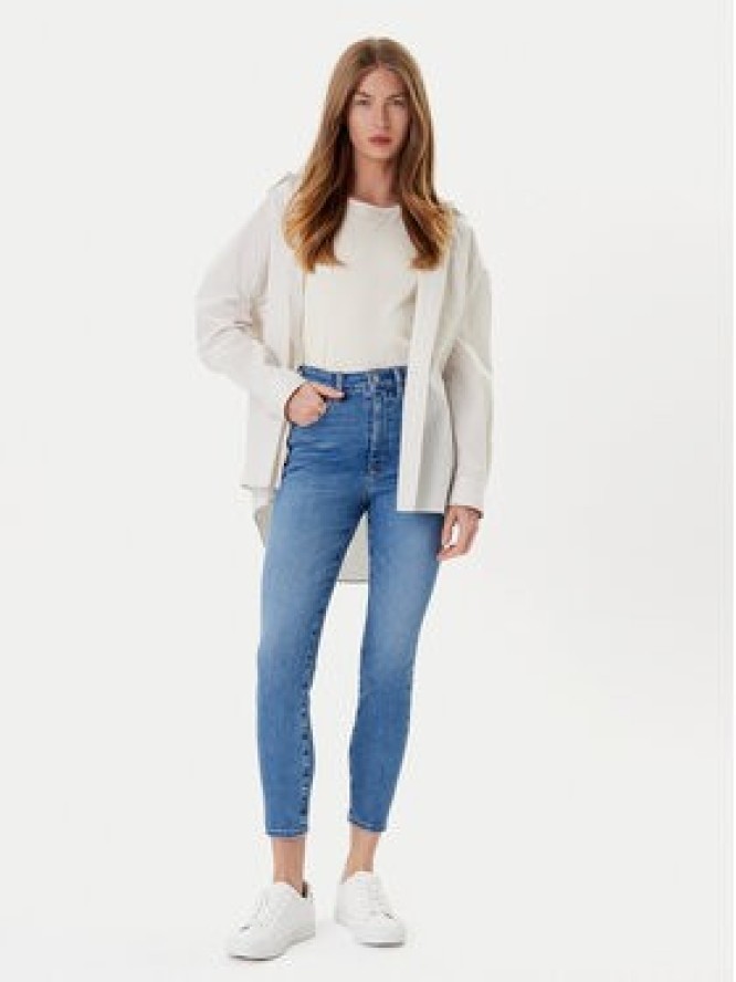 Calvin Klein Jeans Jeansy LV047B769G Niebieski Skinny Fit