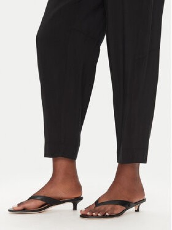 ACCESS FASHION Spodnie materiałowe 53-5112-405 Czarny Regular Fit