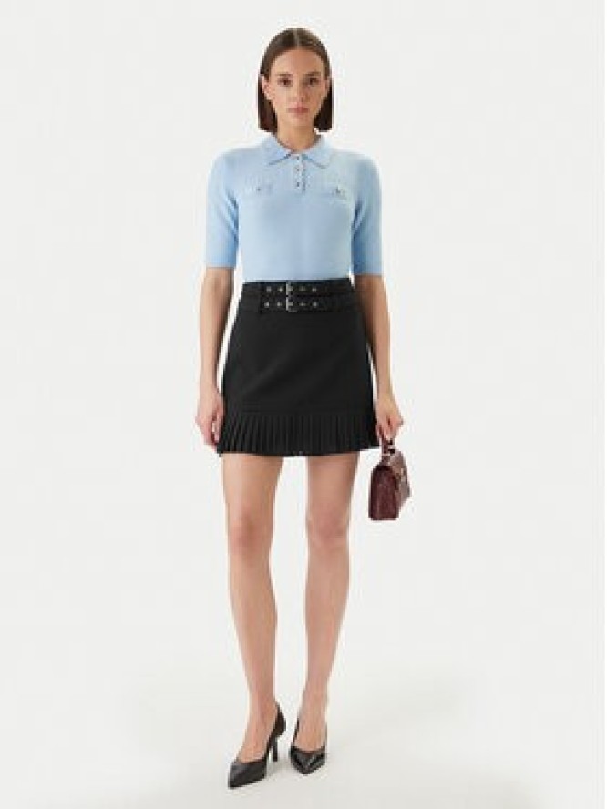 Morgan Sweter 261-MSOFI Błękitny Slim Fit