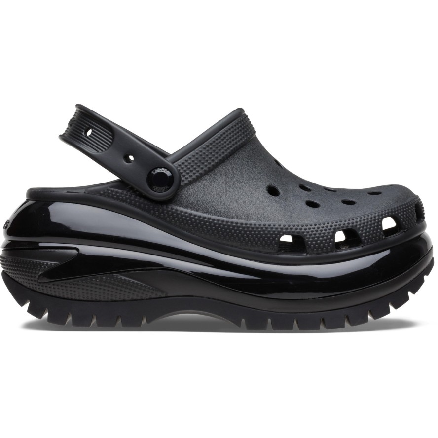 Klapki Crocs Model Classic Mega Crush Clog Kolor Czarny