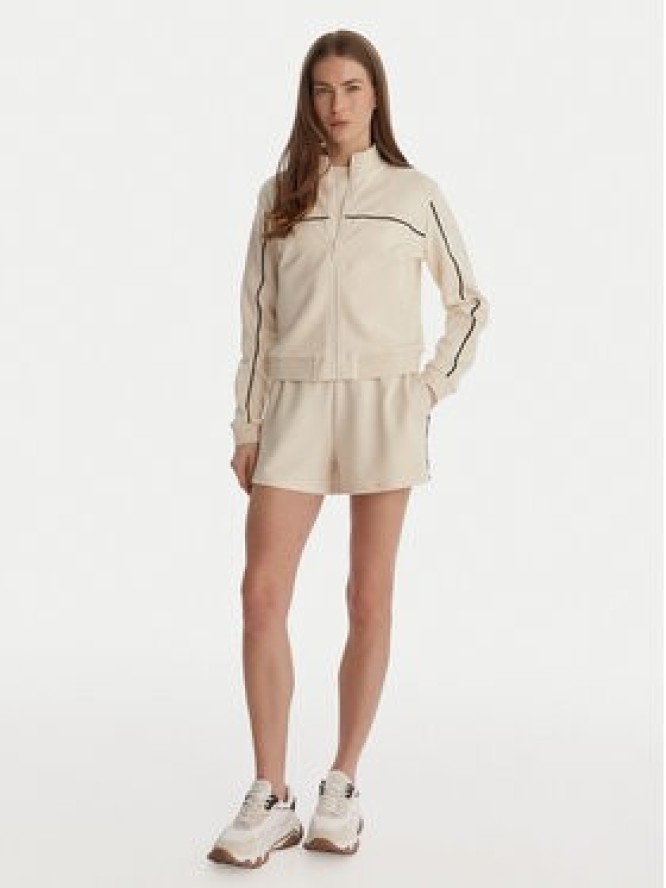 Guess Bluza V6GQ09 K3001 Écru Regular Fit