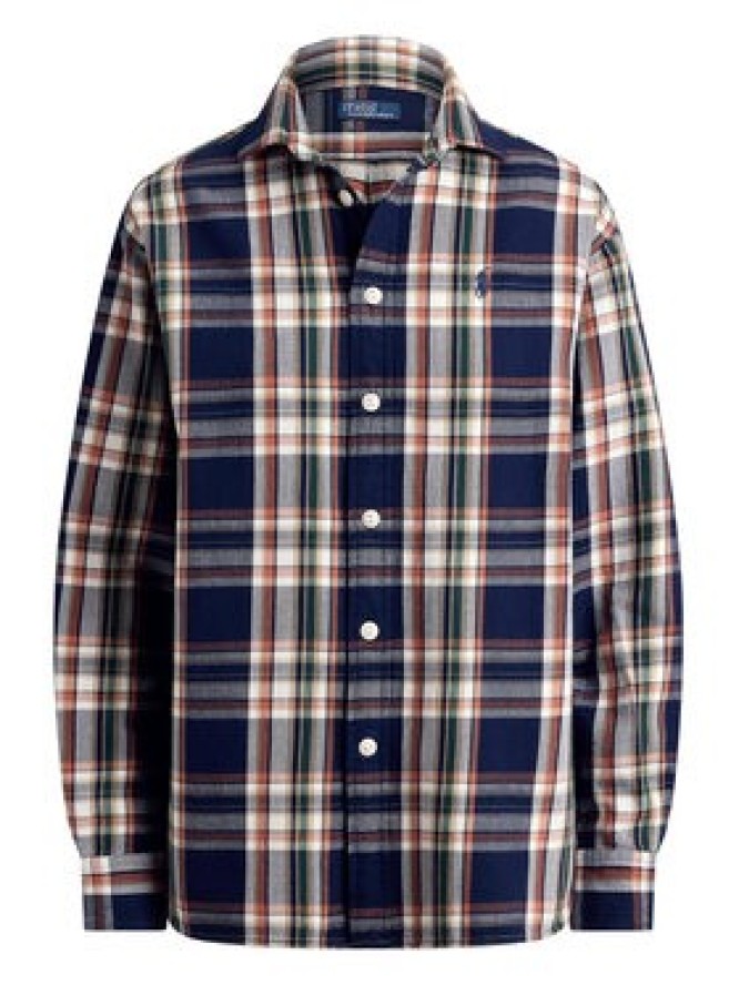 Polo Ralph Lauren Koszula 211971515502 Granatowy Relaxed Fit