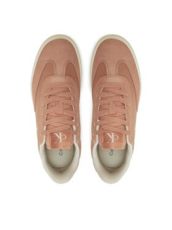 Calvin Klein Jeans Sneakersy Classic Cupsole Low Mix Mg Wn YW0YW01636 Różowy