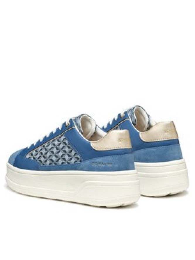 Geox Sneakersy D Spherica Ecub-2 D55WVC 0CK22 C4005 Niebieski