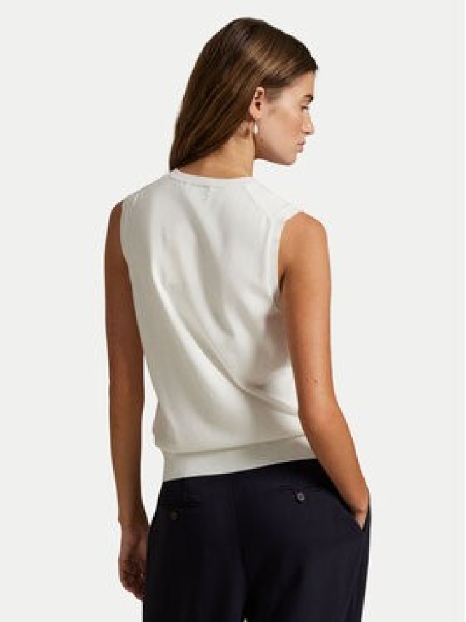 Polo Ralph Lauren Sweter 211972111002 Biały Straight Fit