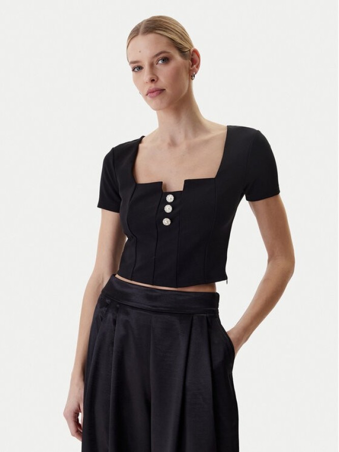 Guess Bluzka W6RP08 KCBO2 Czarny Classic Fit