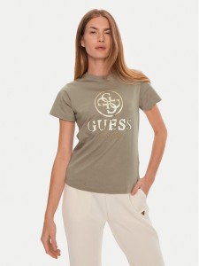 Guess T-Shirt V4BI00 I3Z14 Szary Regular Fit