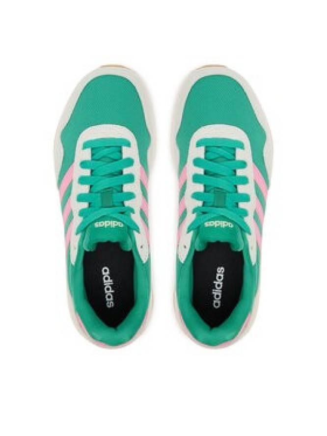 adidas Sneakersy Run 60s 4.0 JR6631 Zielony