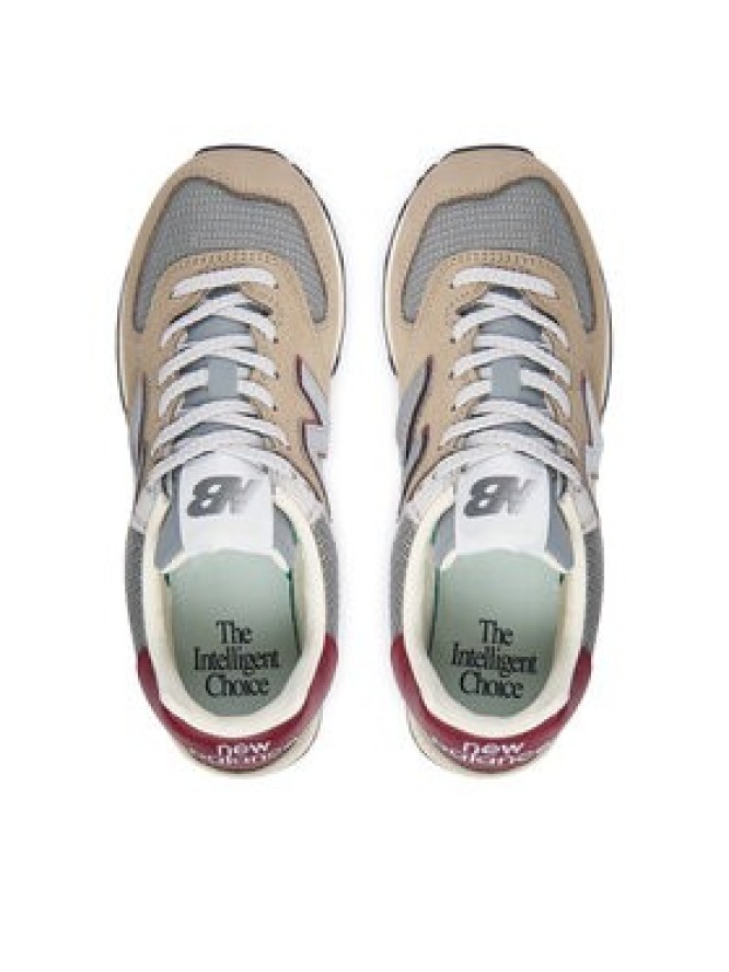 New Balance Sneakersy U574SKB W Brązowy