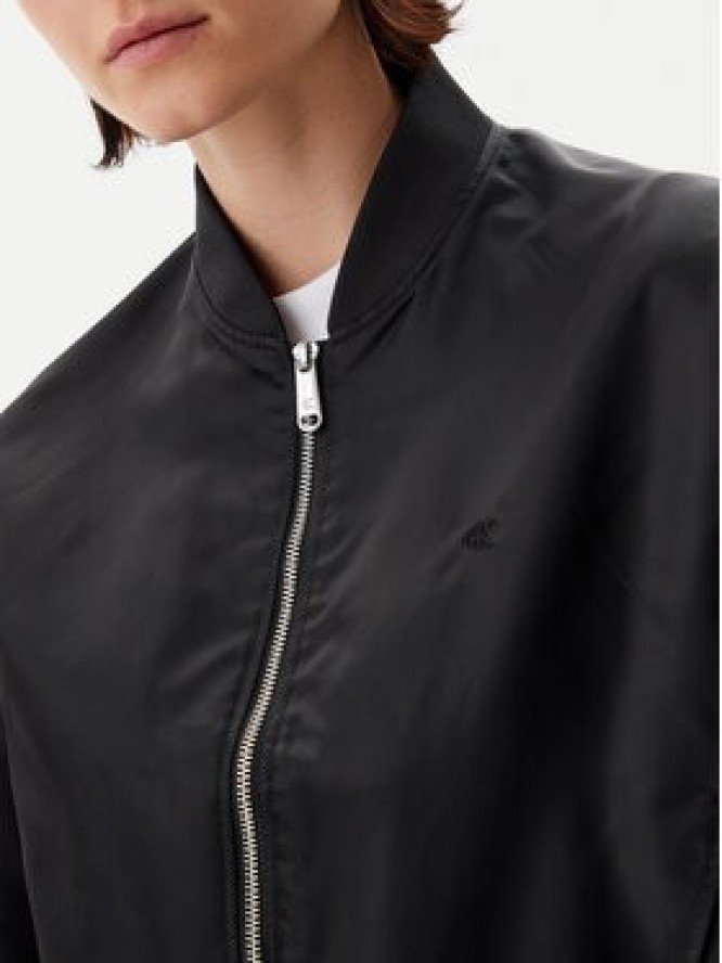 Calvin Klein Jeans Kurtka bomber Hero LV047B528G Czarny Relaxed Fit