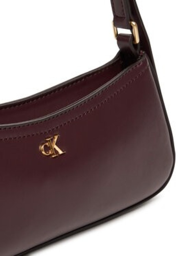 Calvin Klein Torebka Ck Small Shoulder Bag LV04F3170G Bordowy