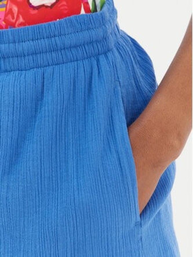 Seafolly Szorty materiałowe Crinkle 55429-SH Niebieski Regular Fit