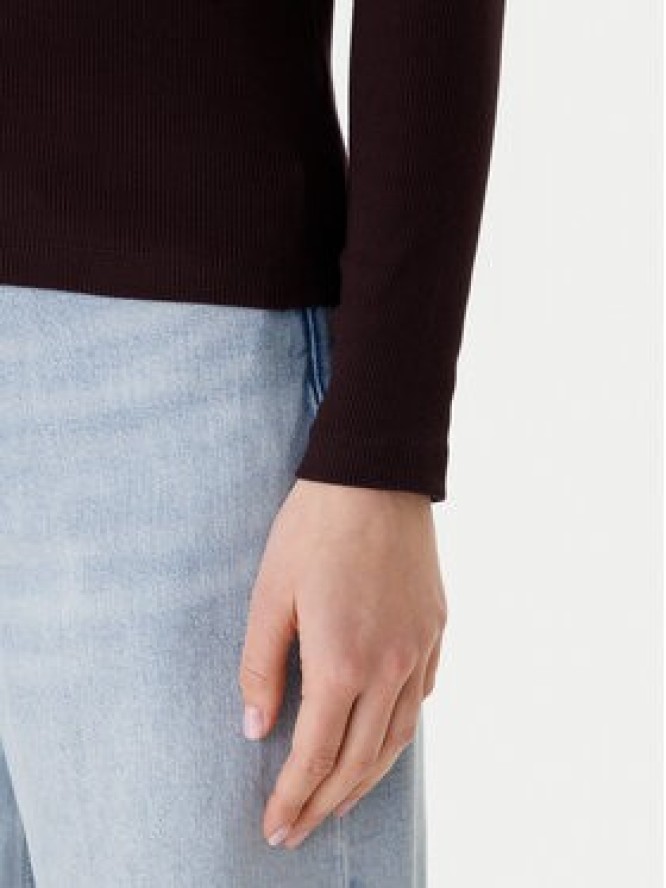 Calvin Klein Jeans Golf LV047D203G Brązowy Slim Fit