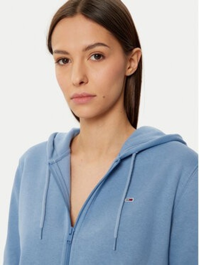 Tommy Jeans Bluza Flag DW0DW19729 Niebieski Regular Fit