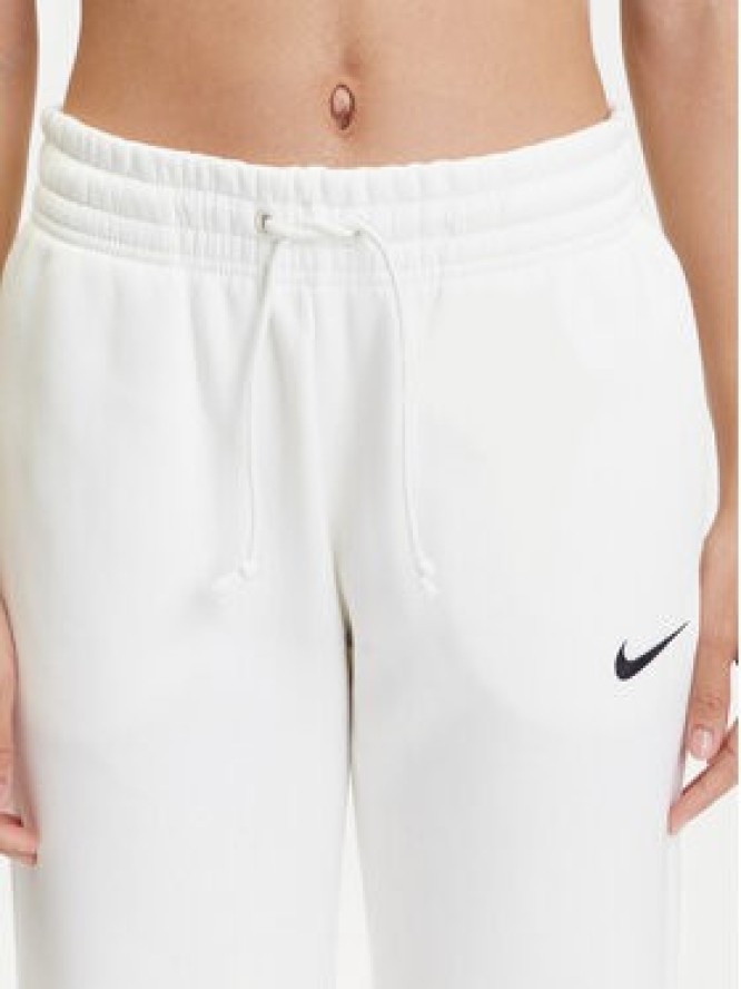 Nike Spodnie dresowe Phoenix Fleece FZ7626 Biały Regular Fit