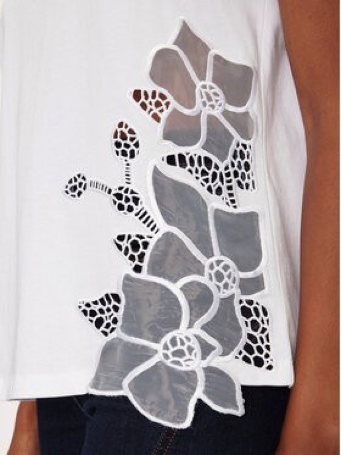 Marciano Guess T-Shirt 5GGI02 6298A Biały Regular Fit