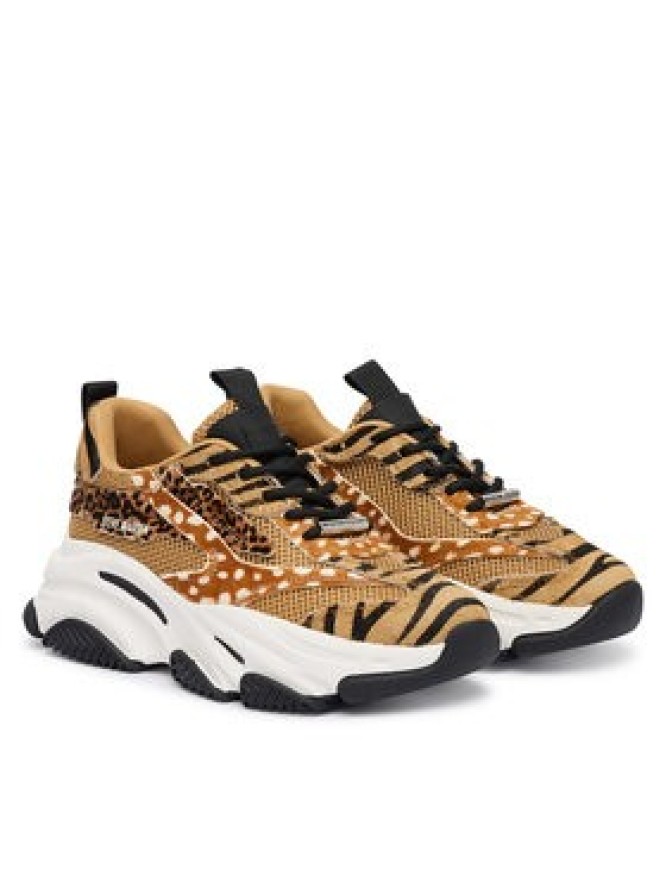 Steve Madden Sneakersy Possessionl-E 11004689 Brązowy jasny