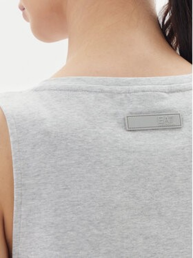 EA7 Emporio Armani Sukienka codzienna 7W000180 AF12484 O8002 Szary Regular Fit