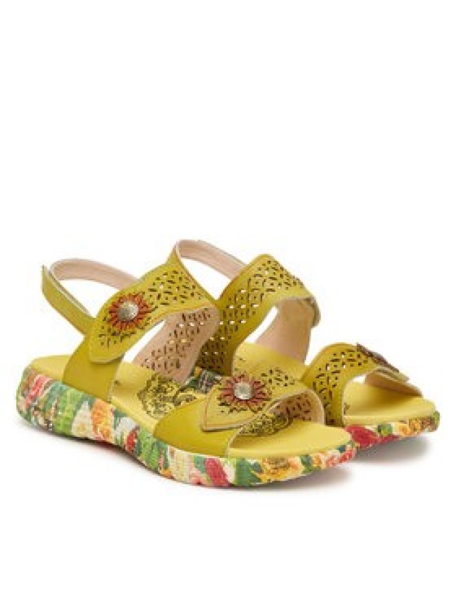 Laura Vita Sandały Sanao 53 Zielony