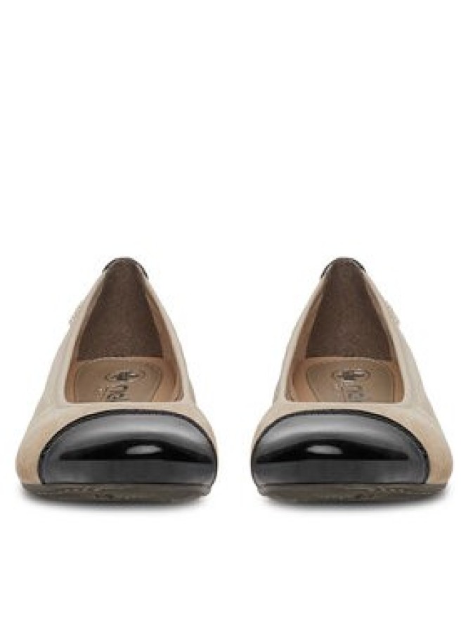 Rieker Baleriny 51998-60 Beżowy