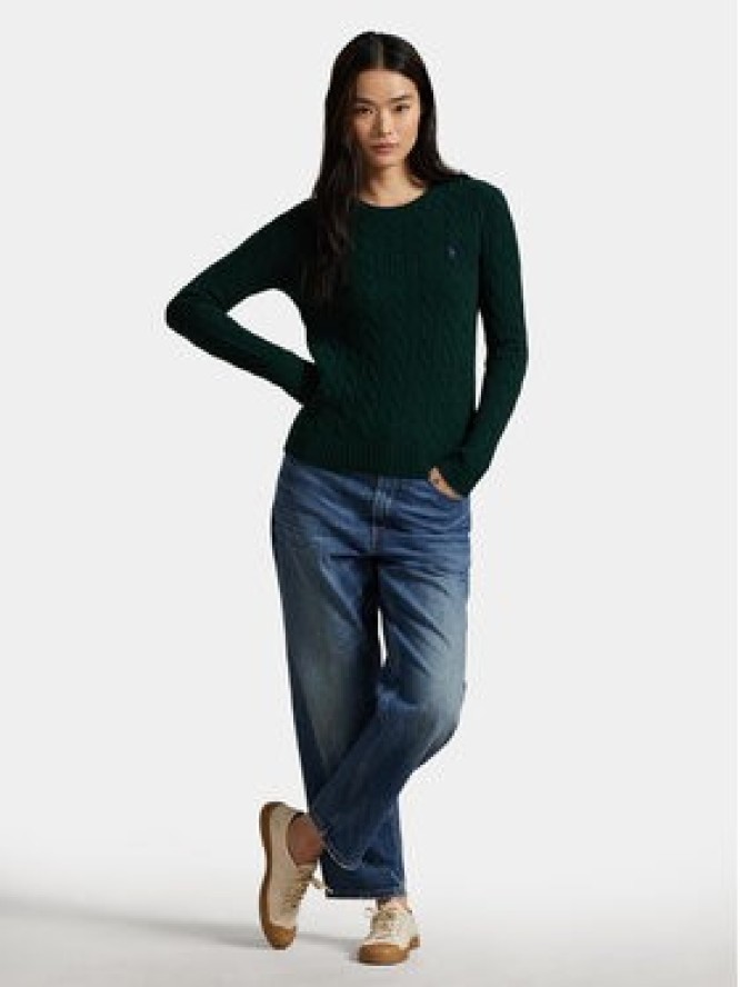 Polo Ralph Lauren Sweter 211971865009 Zielony Slim Fit