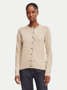 Barbour Kardigan Pendle LKN1076BE54 Beżowy Regular Fit