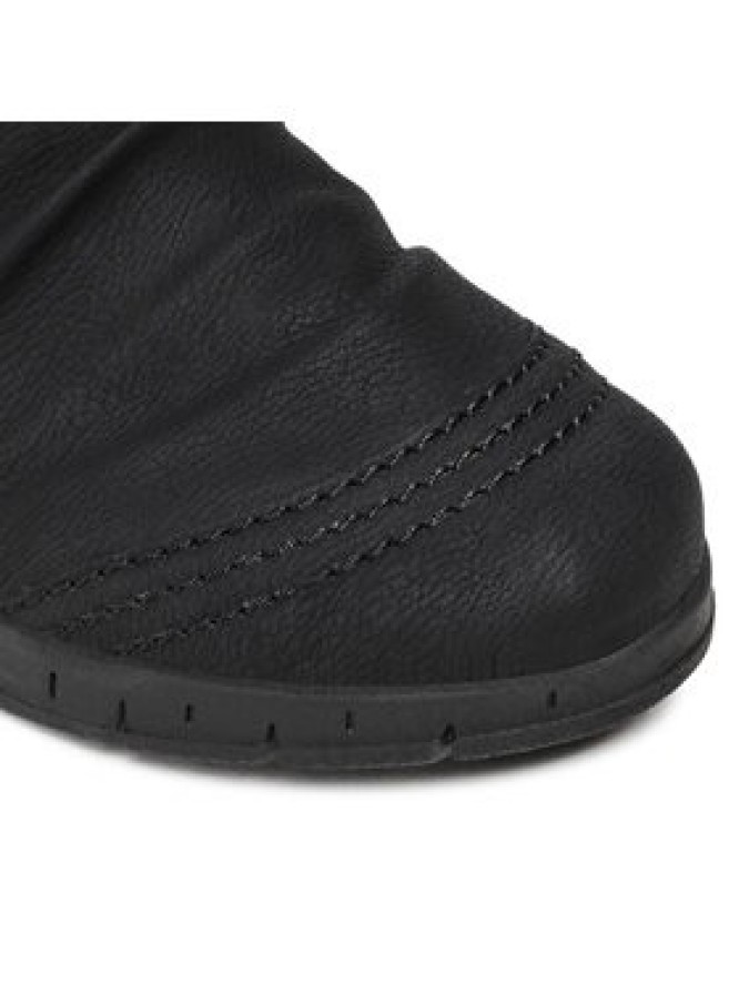 Rieker Botki Y1361-00 Czarny
