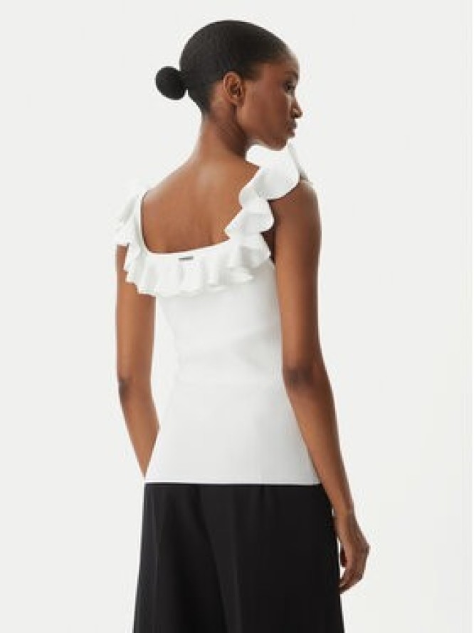 MICHAEL Michael Kors Bluzka MS661G033D Biały Slim Fit