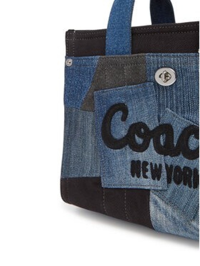 Coach Torebka Cargo Patchwork 26 CAM63 LHDEI Niebieski