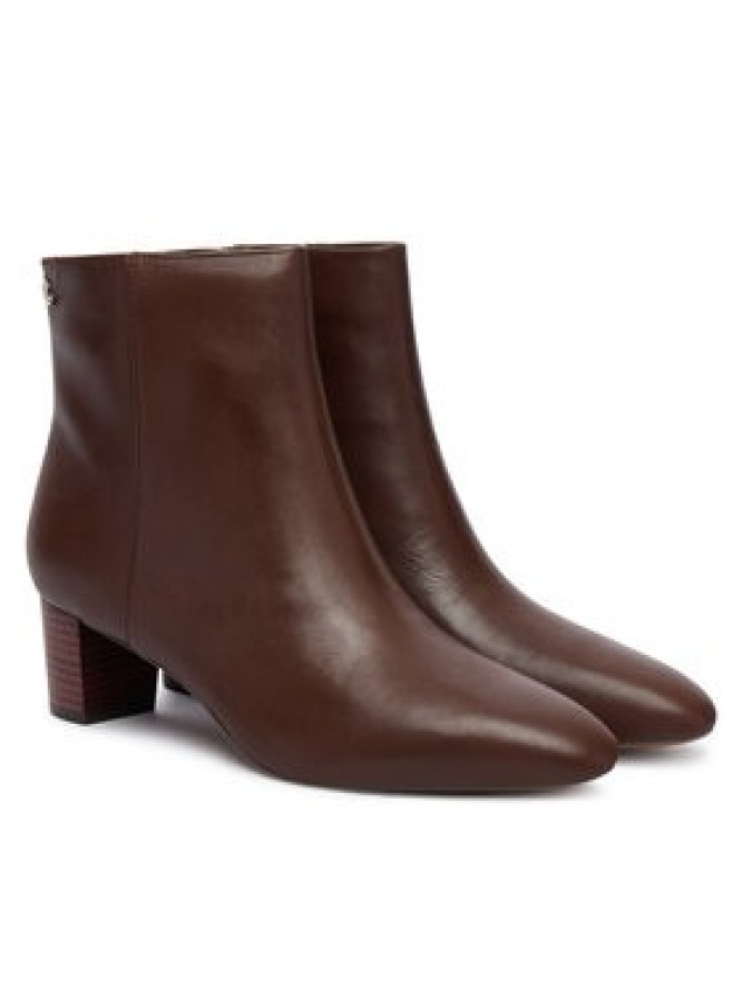 LAUREN RALPH LAUREN Botki Demi 802974503002 Brązowy
