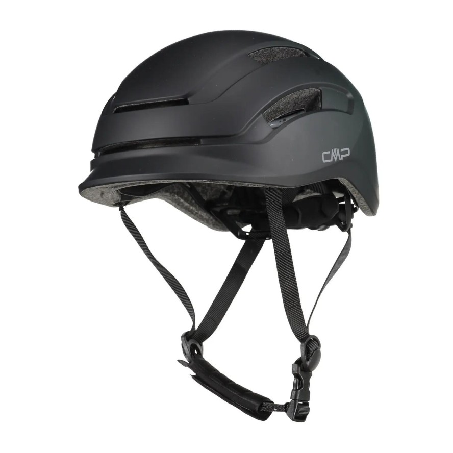 Kask rowerowy miejski z tylną lampką