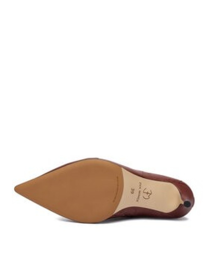 Eva Minge Botki EO-DELLA-GLC9036-5.5-888 Bordowy