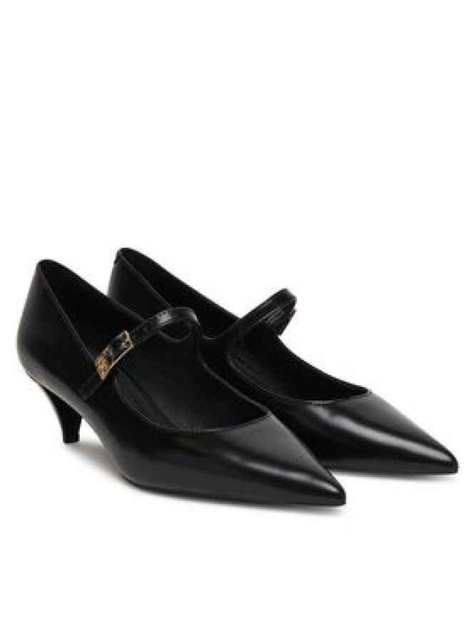 Tommy Hilfiger Szpilki Low Pump Abrasivato FW0FW09321 Czarny