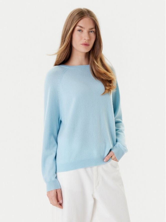 Marella Sweter Tesa 2523366171 Błękitny Relaxed Fit